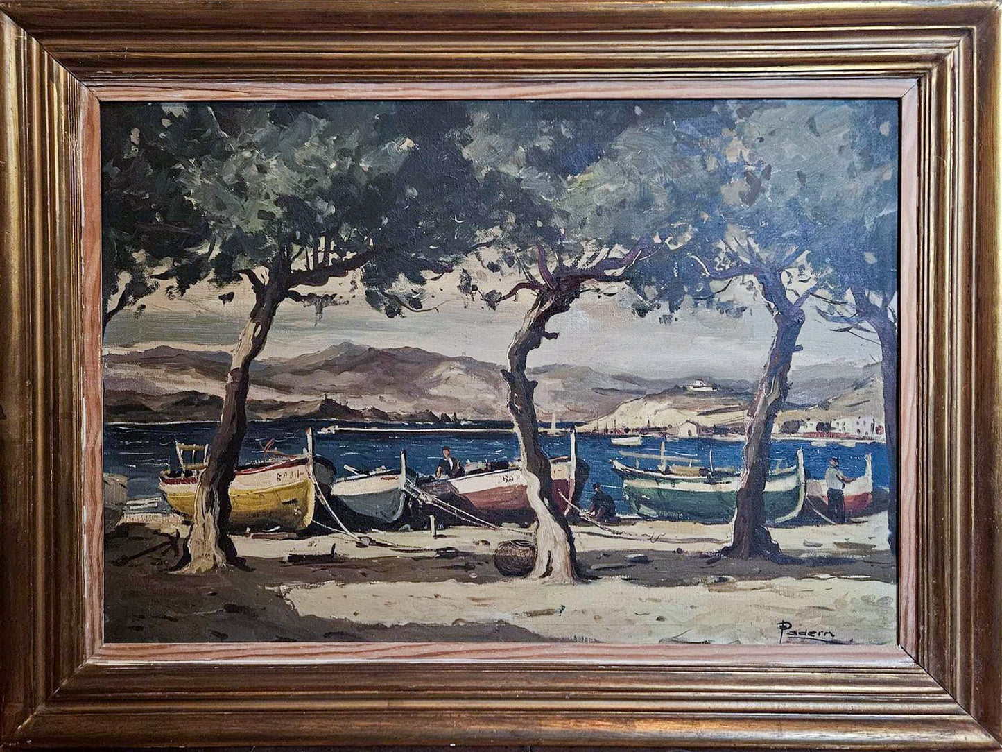 Magnifique œuvre de Joan Padern - Peintre espagnol né en 1924