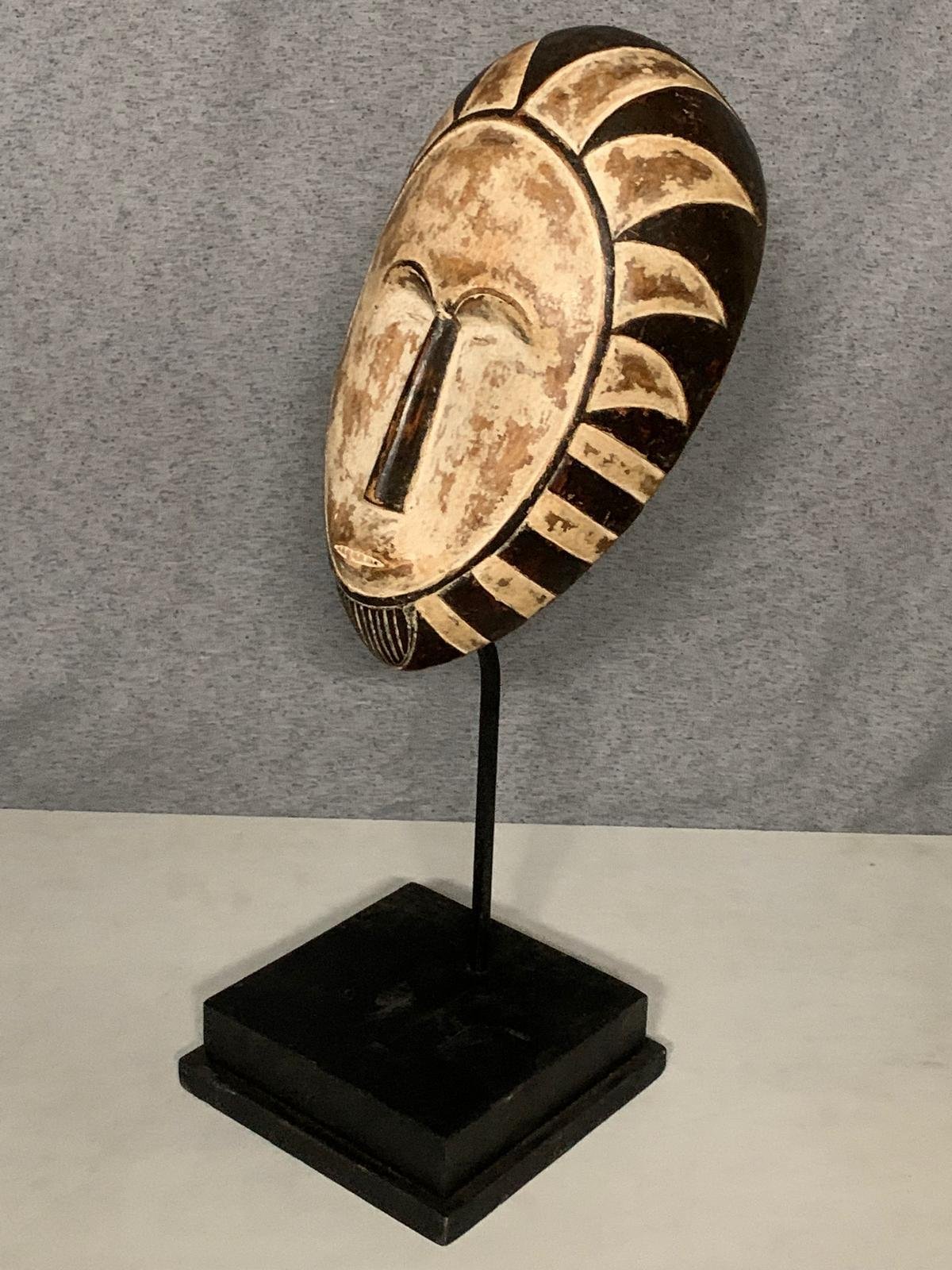 Superbe masque de danse - Fang - Gabon - 1980