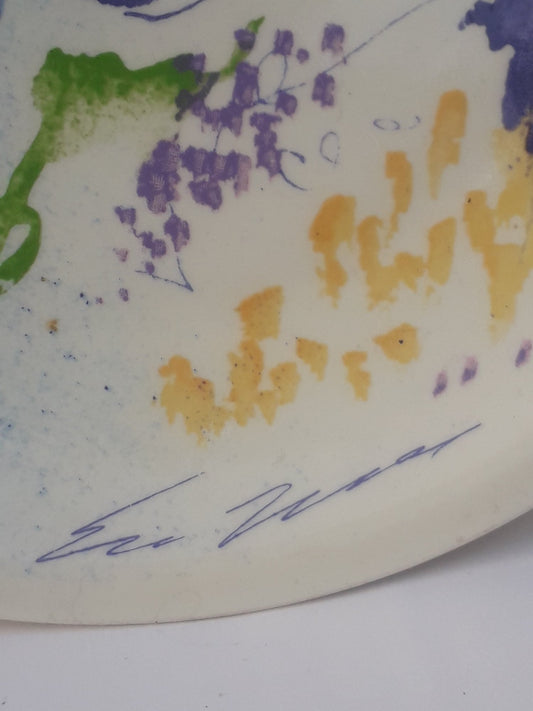 Plat céramique - Ernesto treccani