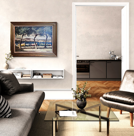 Magnifique œuvre de Joan Padern - Peintre espagnol né en 1924