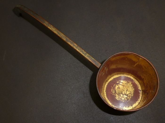 Shaku japonais - très beau - Louchon à Thé période EDO