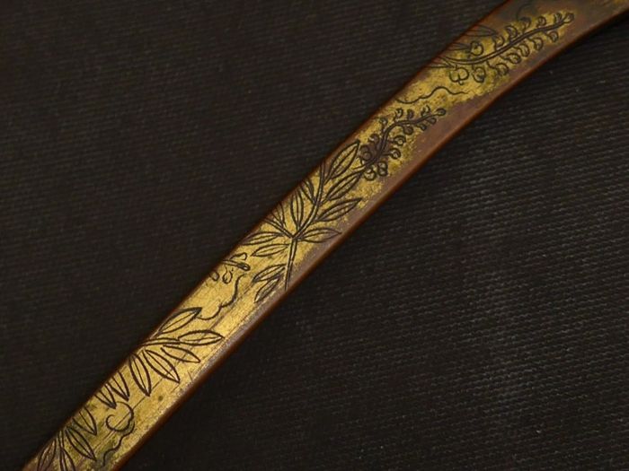 Shaku japonais - très beau - Louchon à Thé période EDO