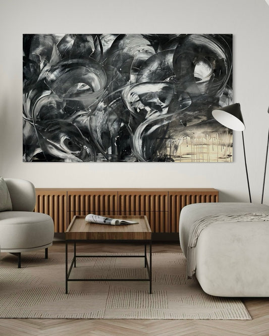 Alberto Stocco "Abstrait" - Grand format XXL