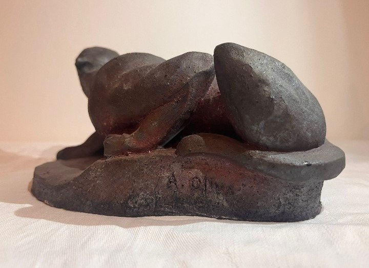 Andrea Oliva - Pumas, Sculpture