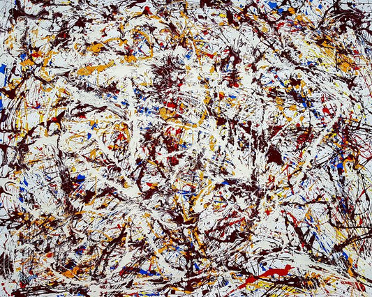 Superbe peinture sur toile Pollock Style - Arvydas Gaiciunas (Retne)