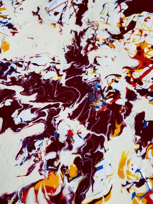 Superbe peinture sur toile Pollock Style - Arvydas Gaiciunas (Retne)