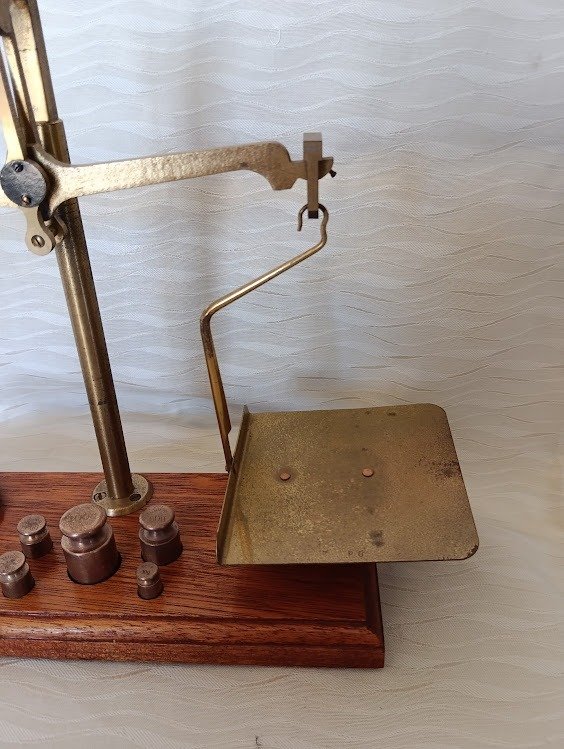 Balance - pour métaux précieux / balance à lettres avec poids