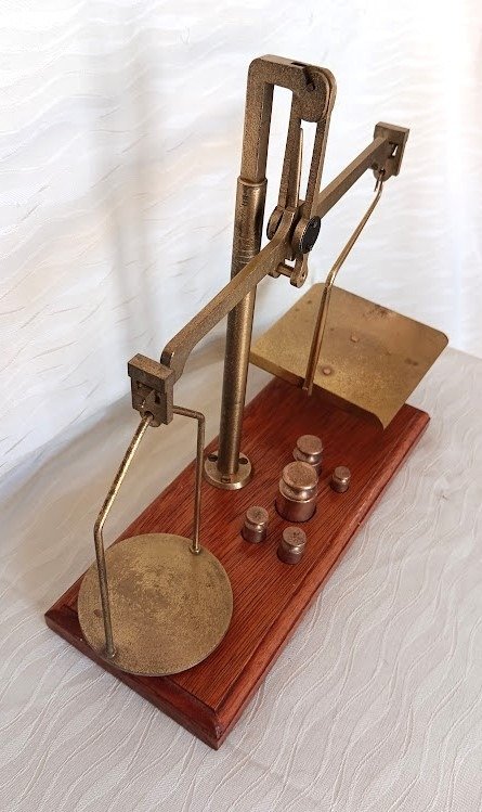 Balance - pour métaux précieux / balance à lettres avec poids