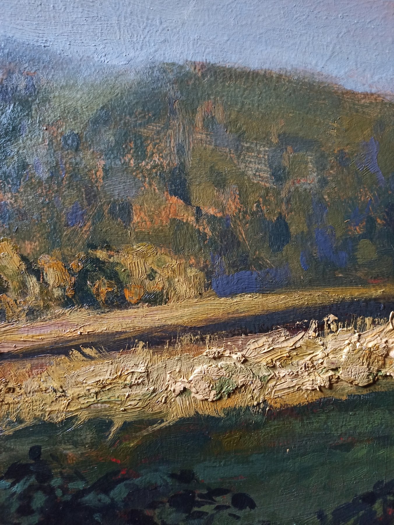 Blazej Klossak - Sunny Meadow - Huile sur panneau