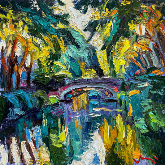 Ludovic LABBÉ - Canal du Midi - Artiste dont la côte monte en flêche !!!