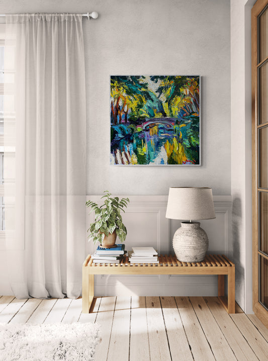 Ludovic LABBÉ - Canal du Midi - Artiste dont la côte monte en flêche !!!