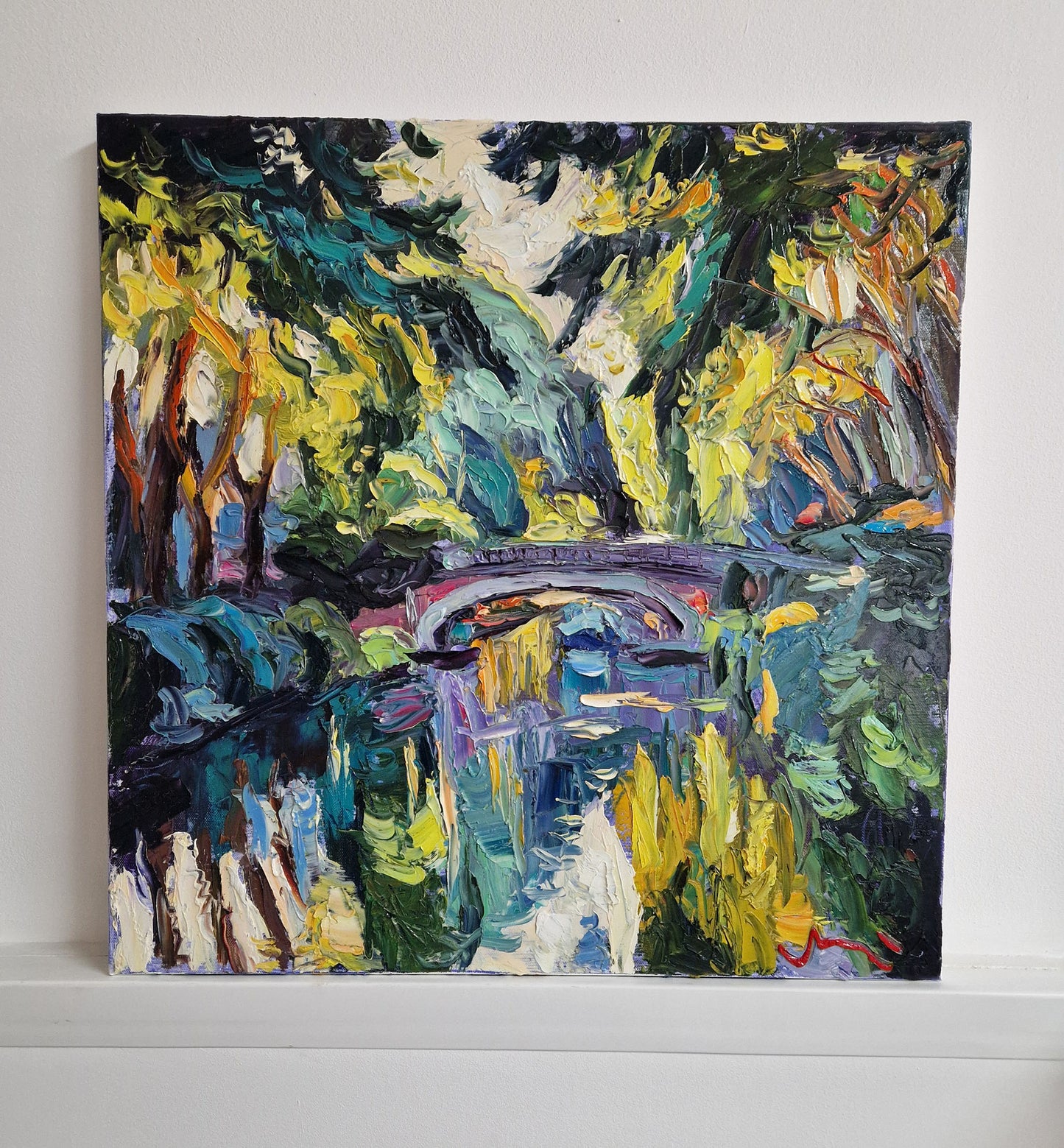 Ludovic LABBÉ - Canal du Midi - Artiste dont la côte monte en flêche !!!