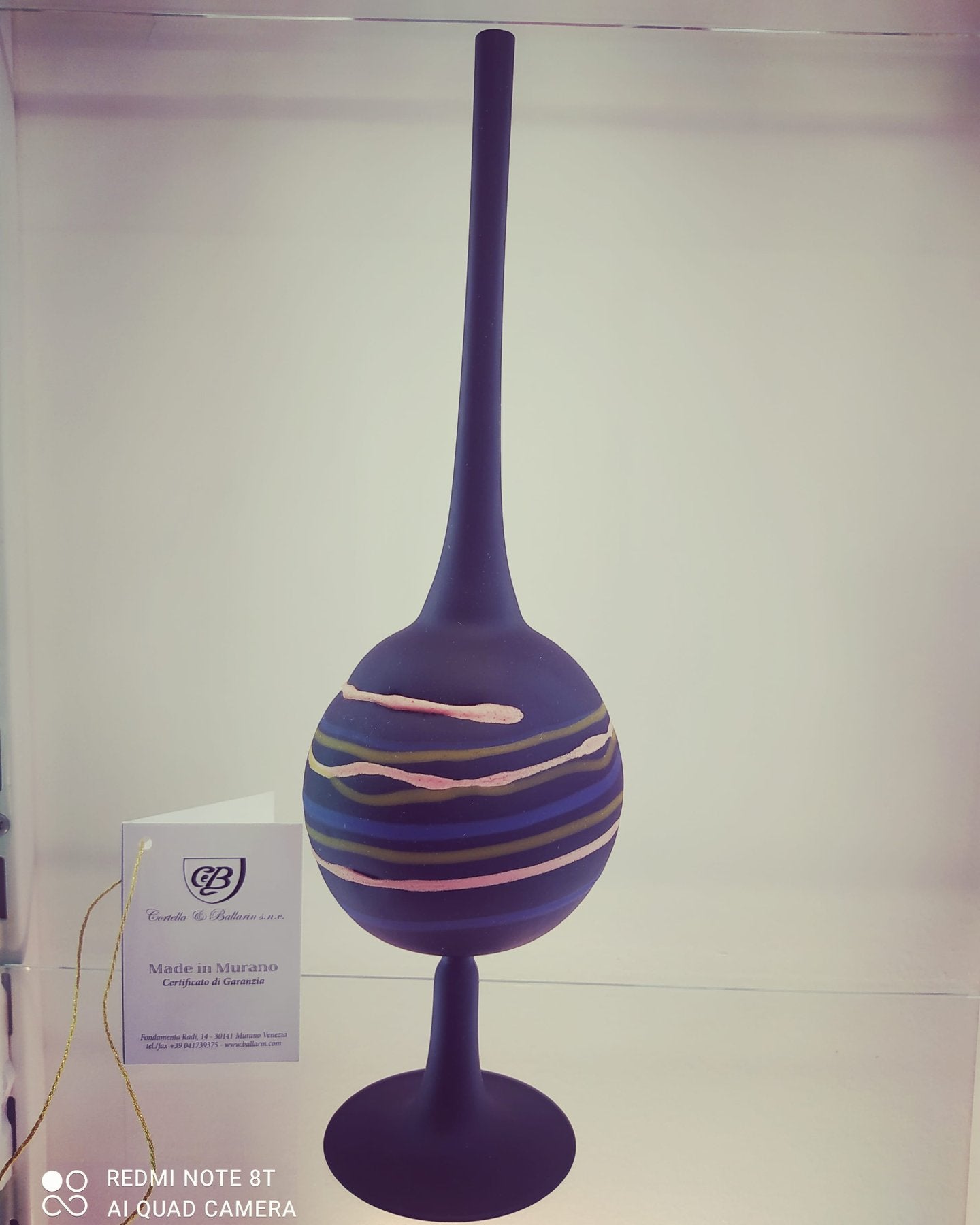 Oeuvre de Carlo Ballarin - Sculpture verre Murano