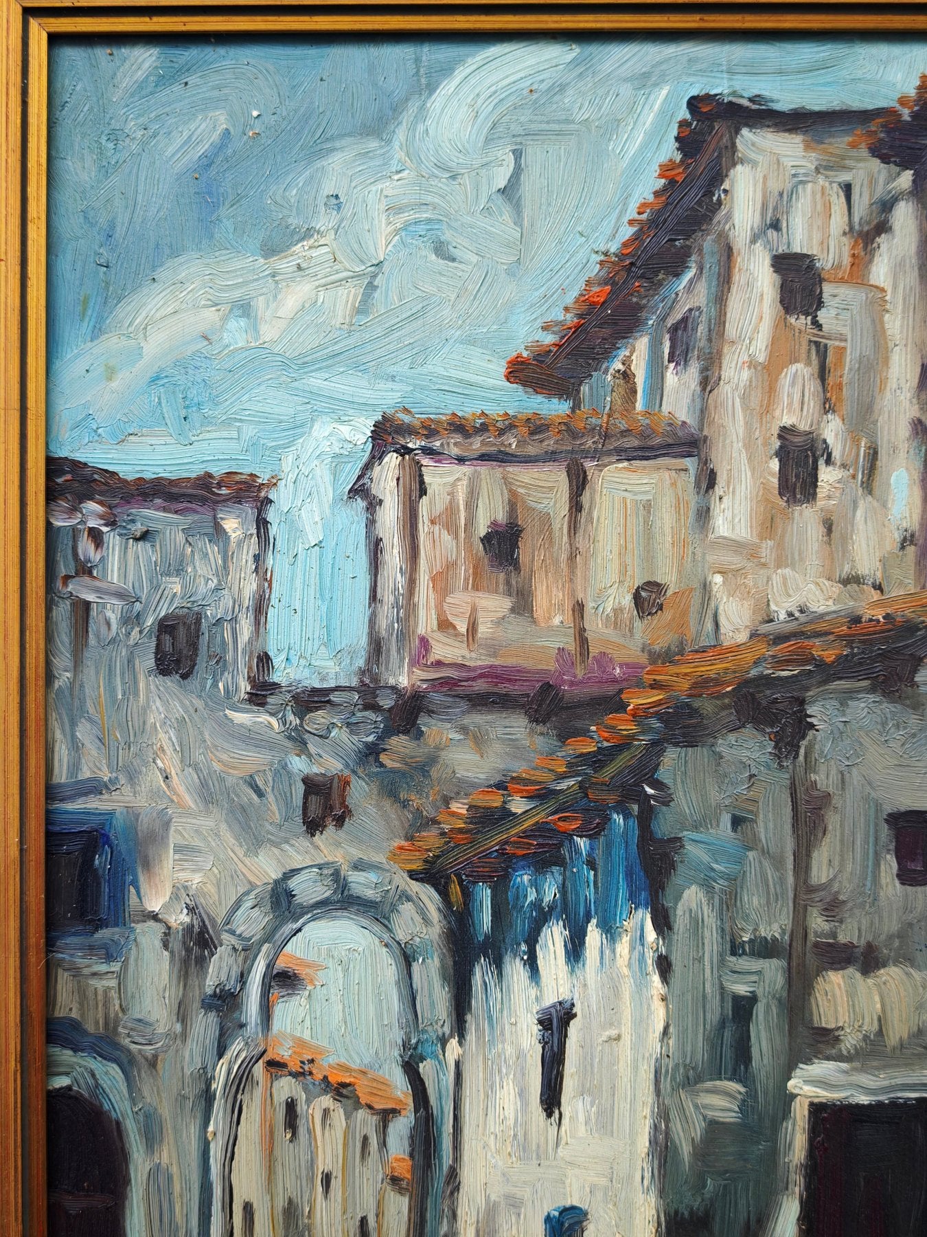 Cuallado - Huile sur toile Ecole espagnole