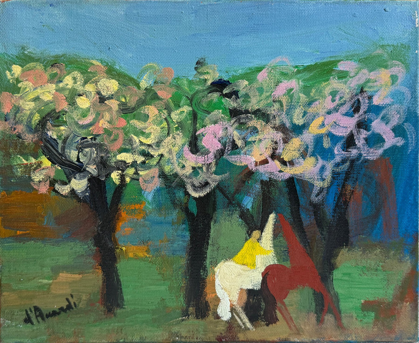 Gian Rodolfo D'Accardi (1906-1993) - Cavalli liberi