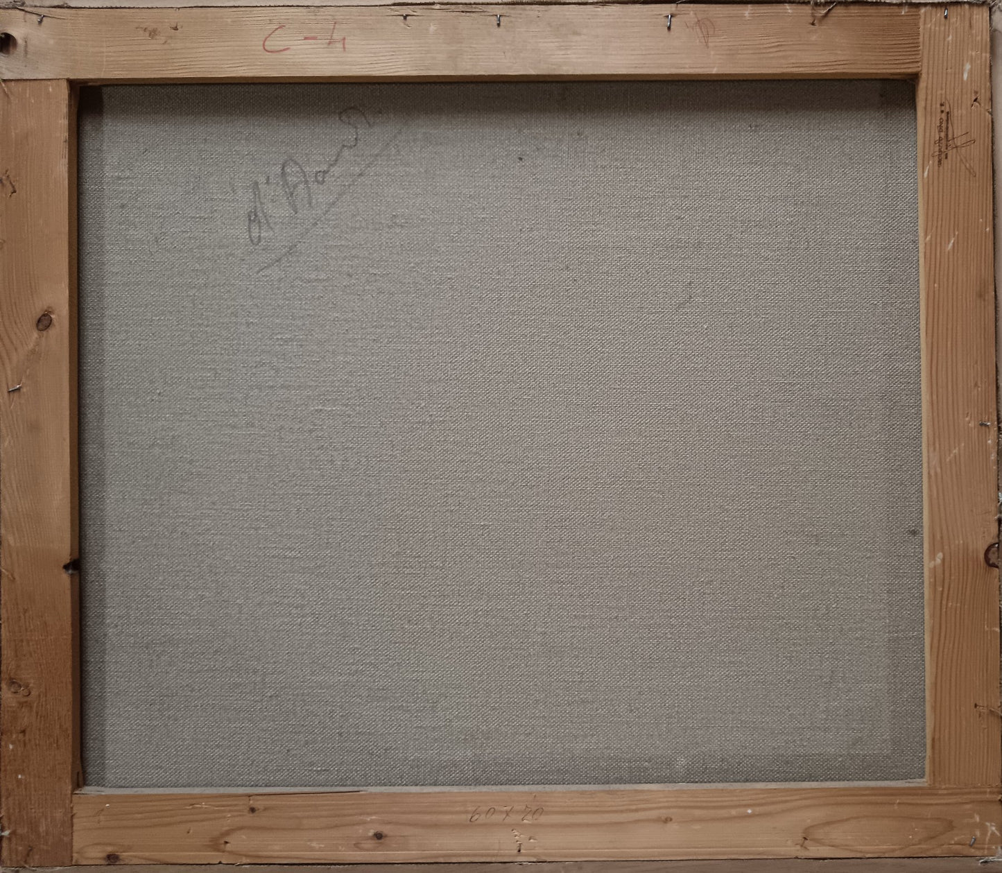 Gian Rodolfo D'accardi (1906-1993) - Cavalcata in paesaggio lacustre