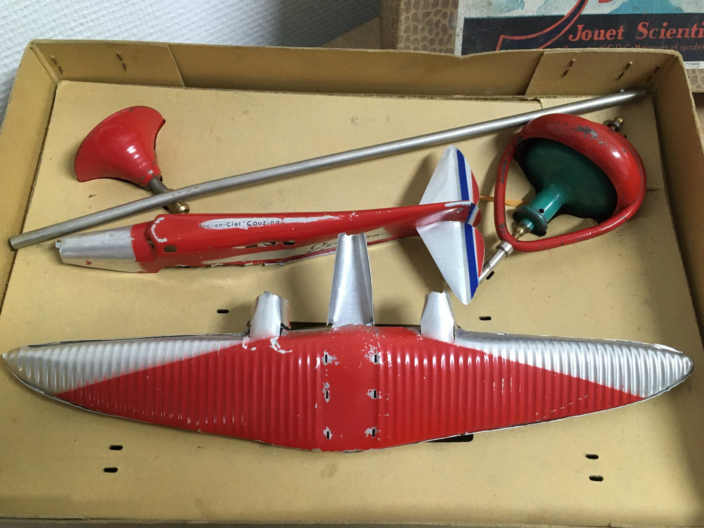 Mécavion - Avion-jouet - Gyroplane, avec boite d’origine - 1960-1970