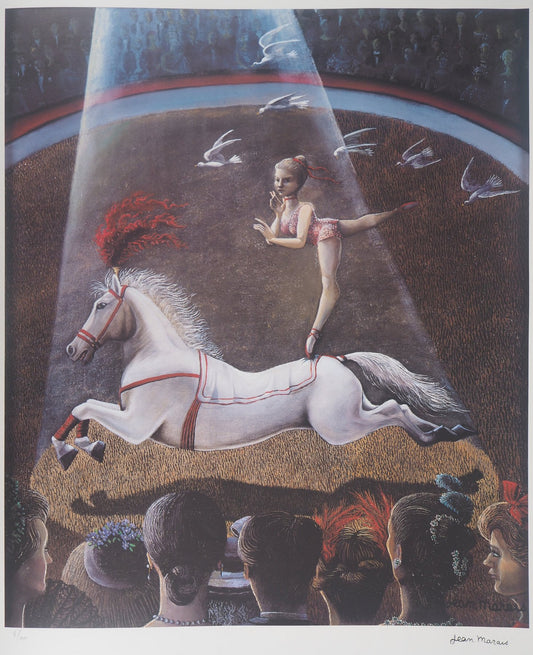 Jean Marais (1913-1998) - Hommage à Toulouse-Lautrec : Le cirque