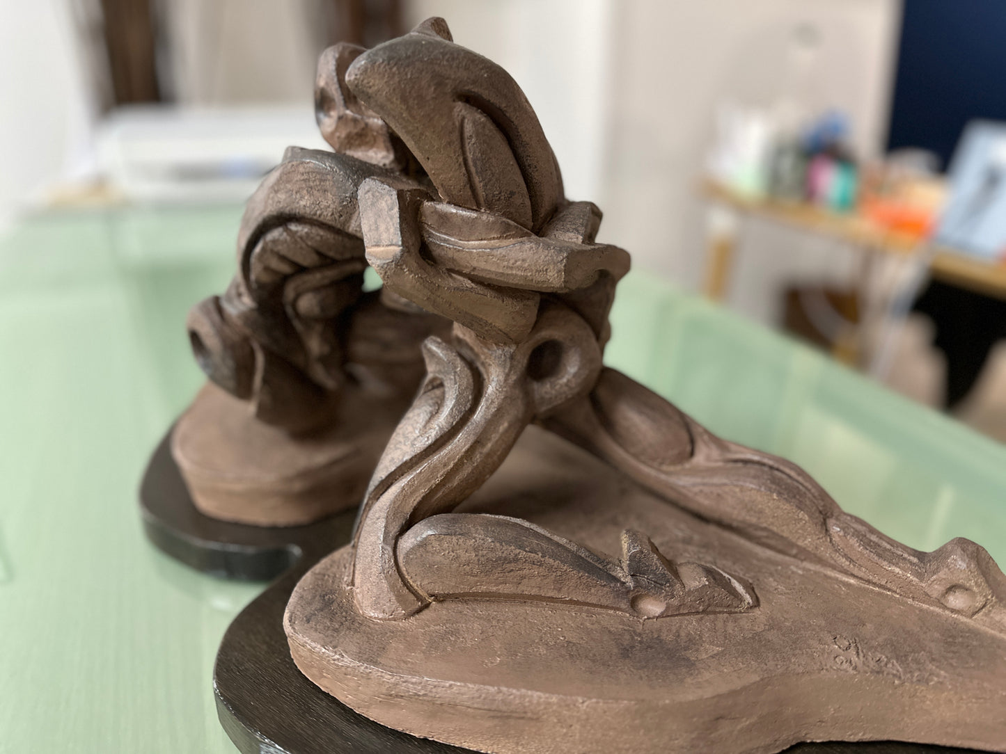 Sculpture de Lutteurs - Andrea Oliva