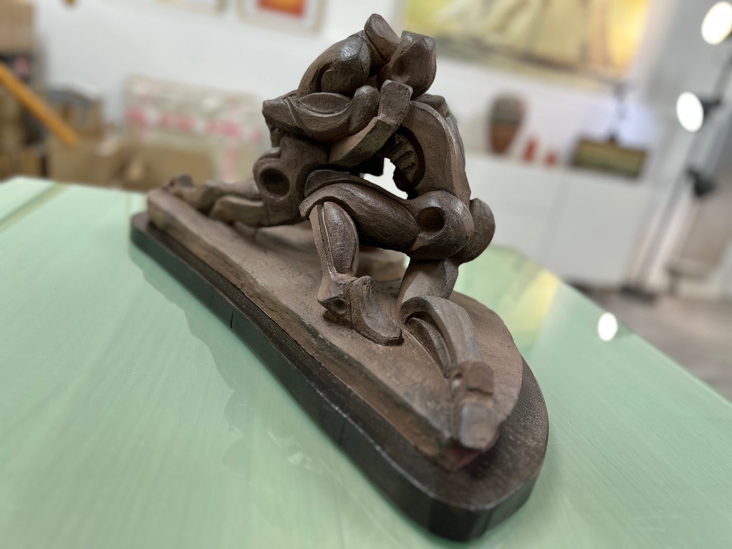 Sculpture de Lutteurs - Andrea Oliva