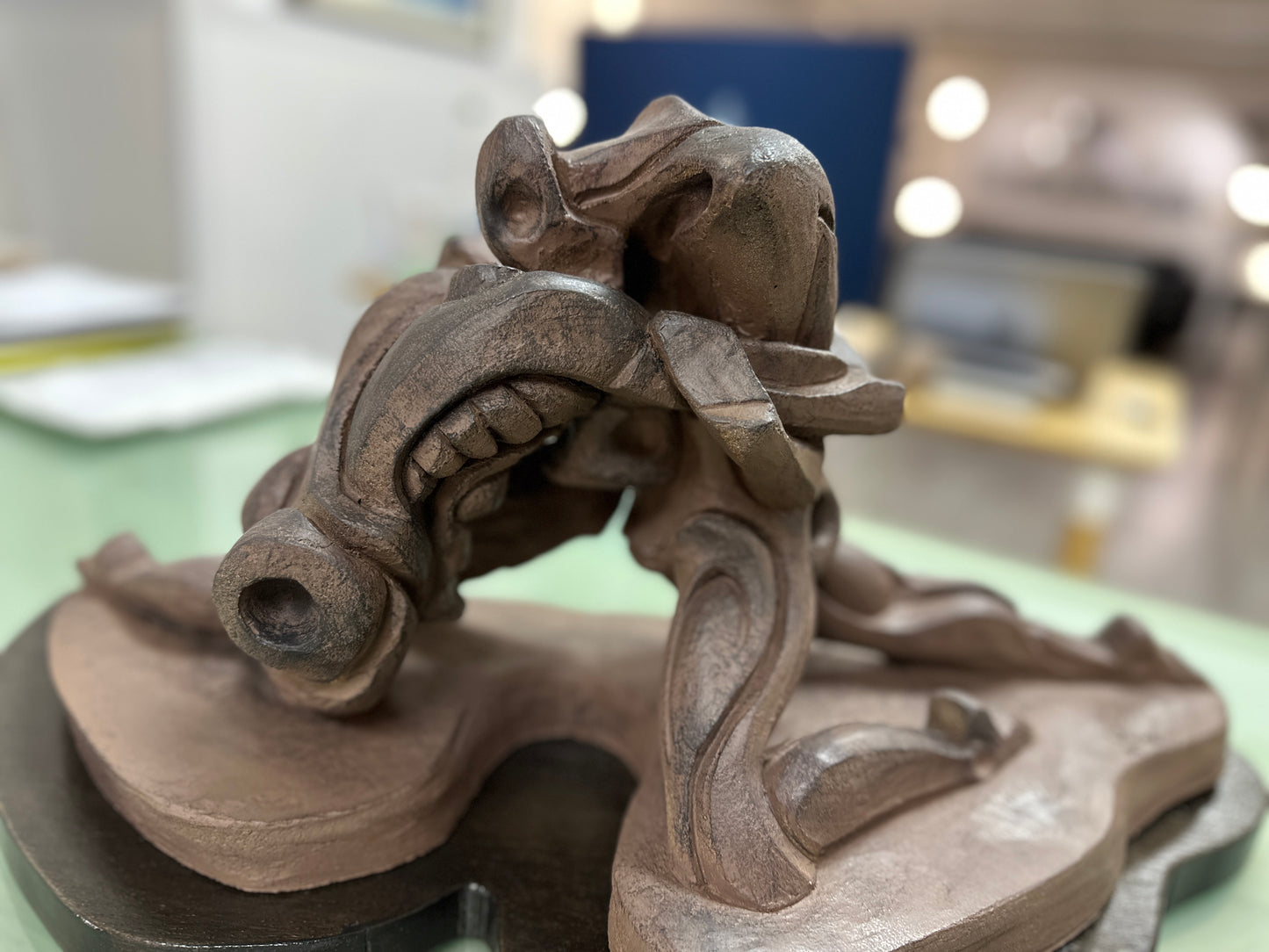 Sculpture de Lutteurs - Andrea Oliva