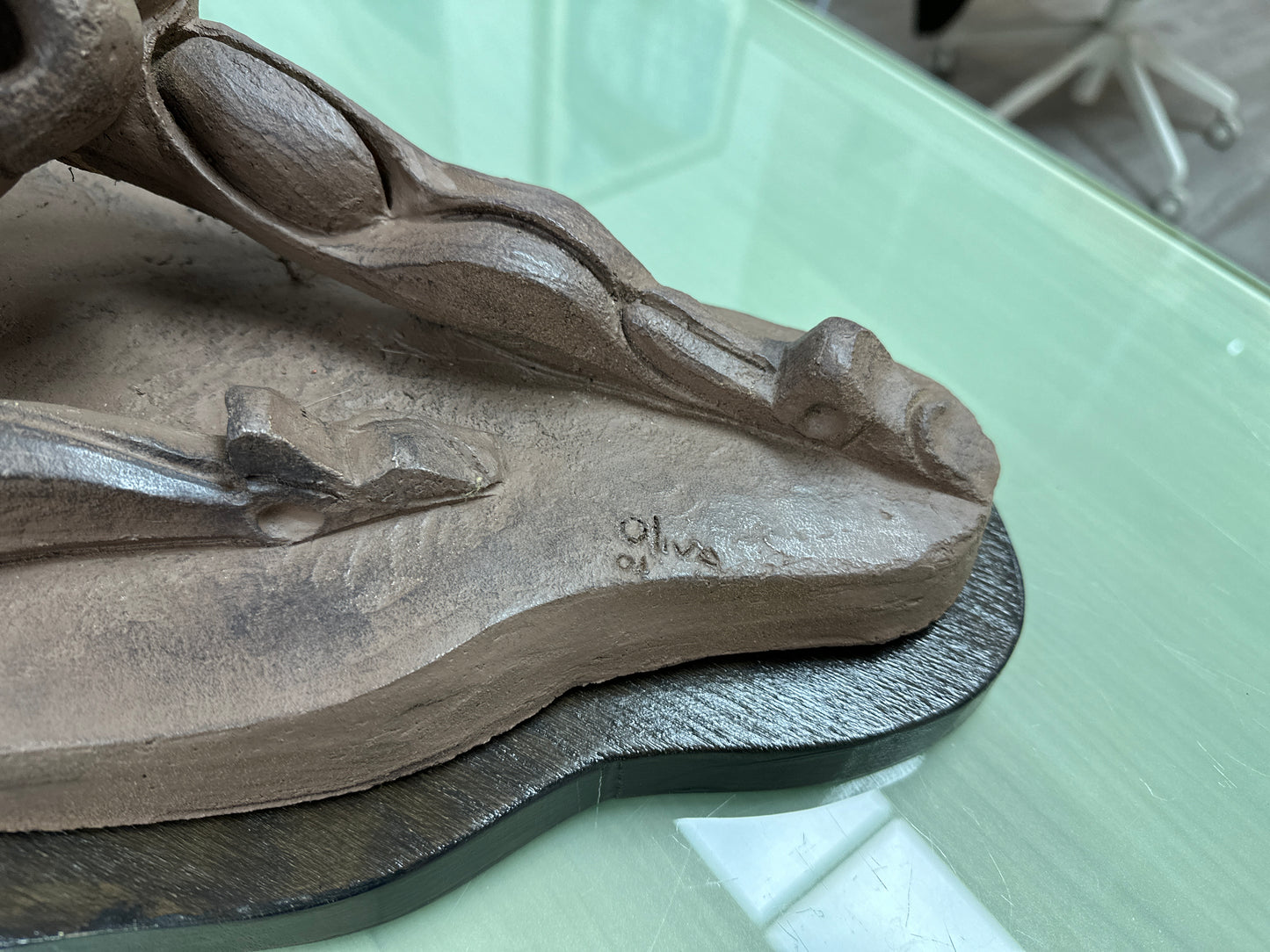 Sculpture de Lutteurs - Andrea Oliva