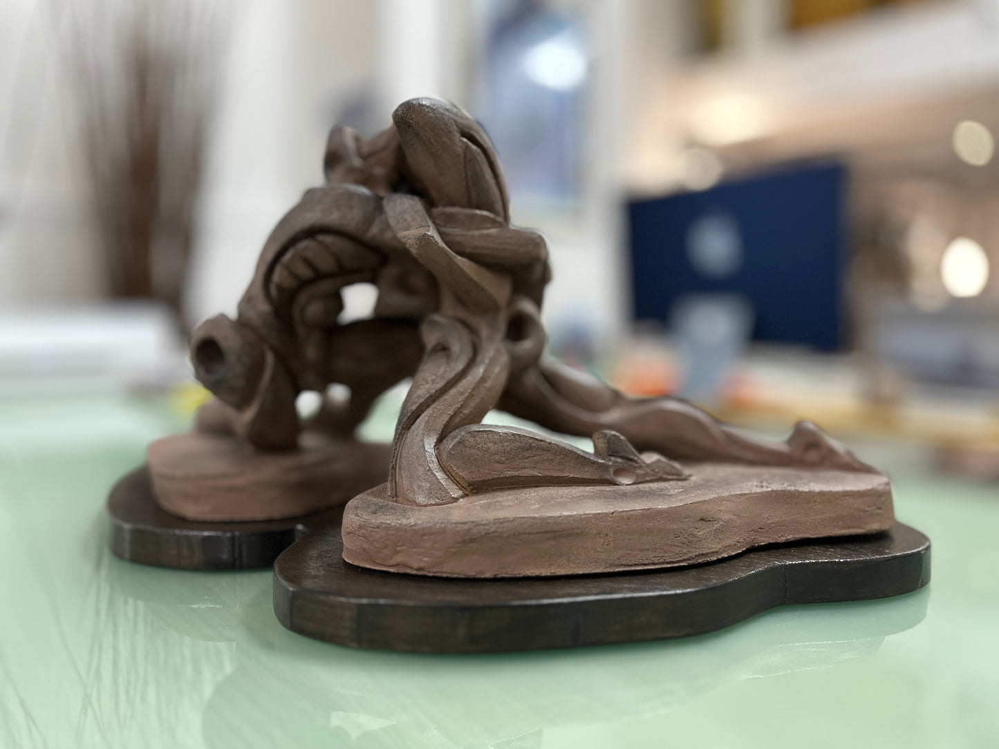 Sculpture de Lutteurs - Andrea Oliva