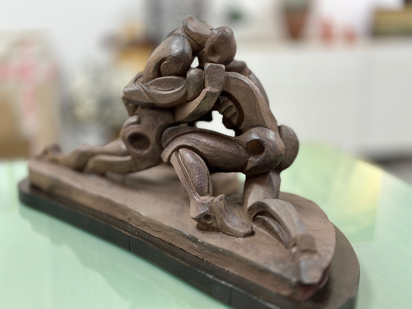 Sculpture de Lutteurs - Andrea Oliva