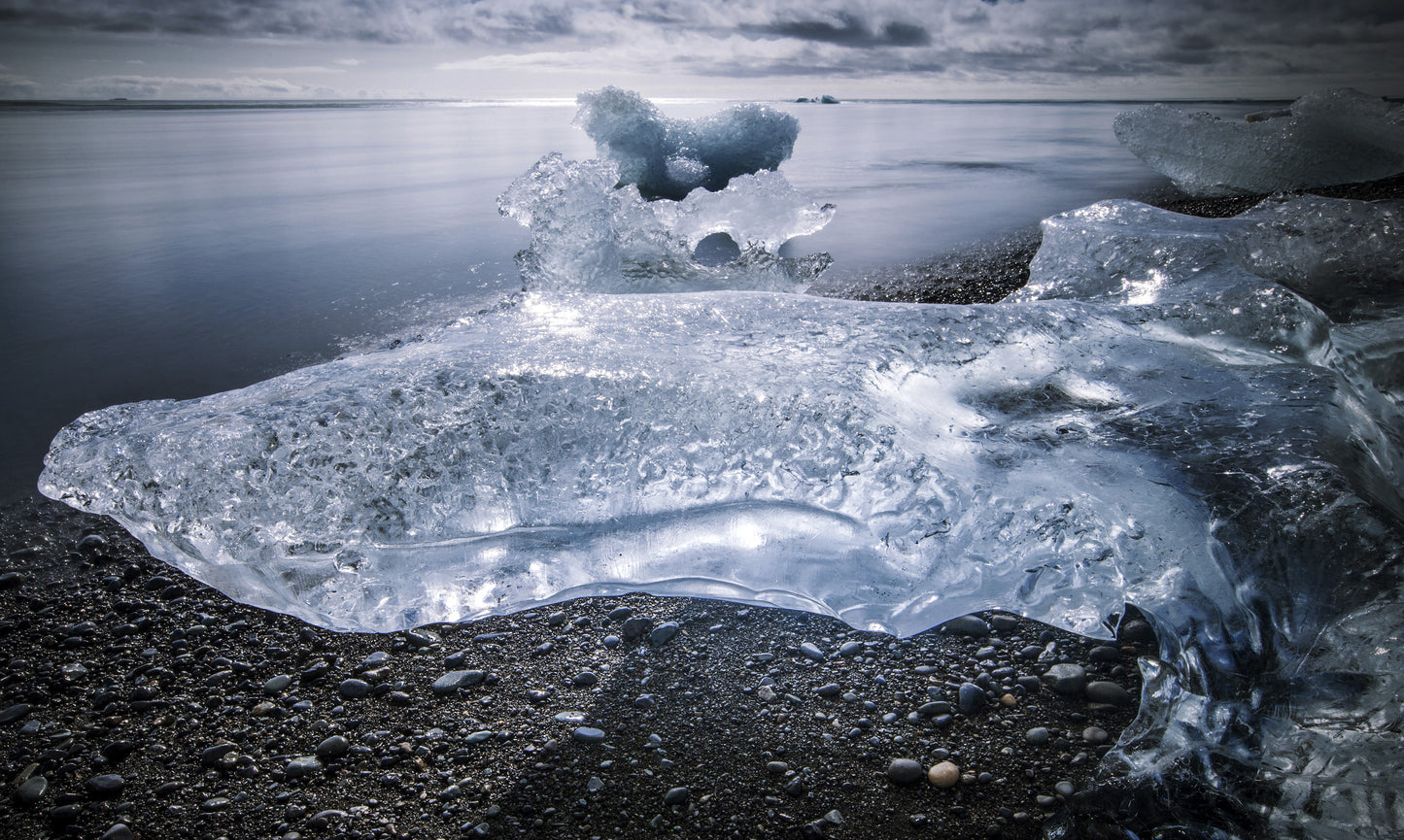 Photographie originale ICE LAND - Tirage limité