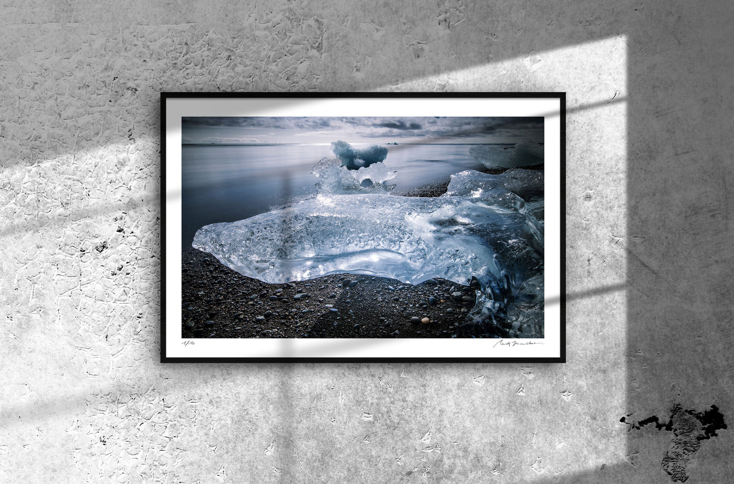 Photographie originale ICE LAND - Tirage limité