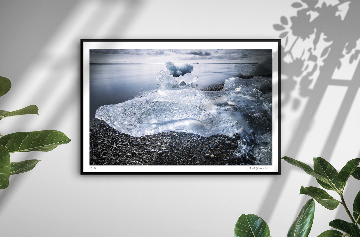Photographie originale ICE LAND - Tirage limité