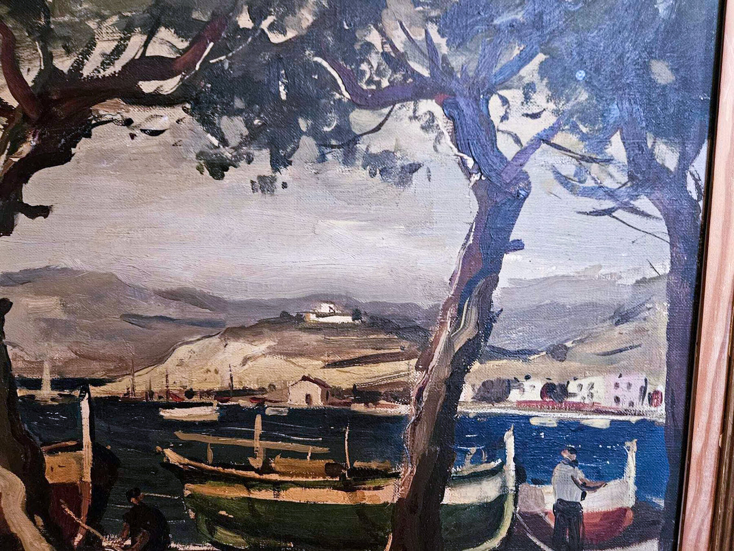 Magnifique œuvre de Joan Padern - Peintre espagnol né en 1924