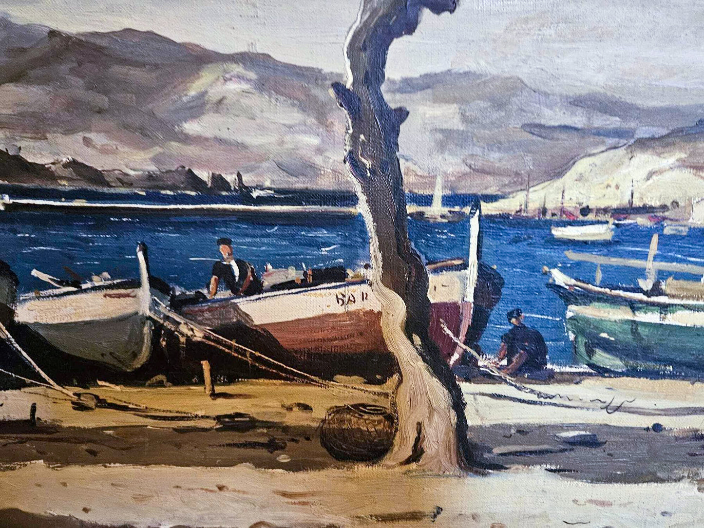 Magnifique œuvre de Joan Padern - Peintre espagnol né en 1924