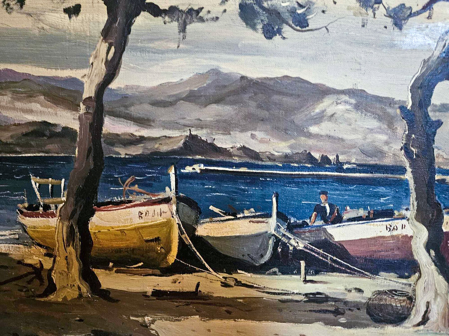 Magnifique œuvre de Joan Padern - Peintre espagnol né en 1924