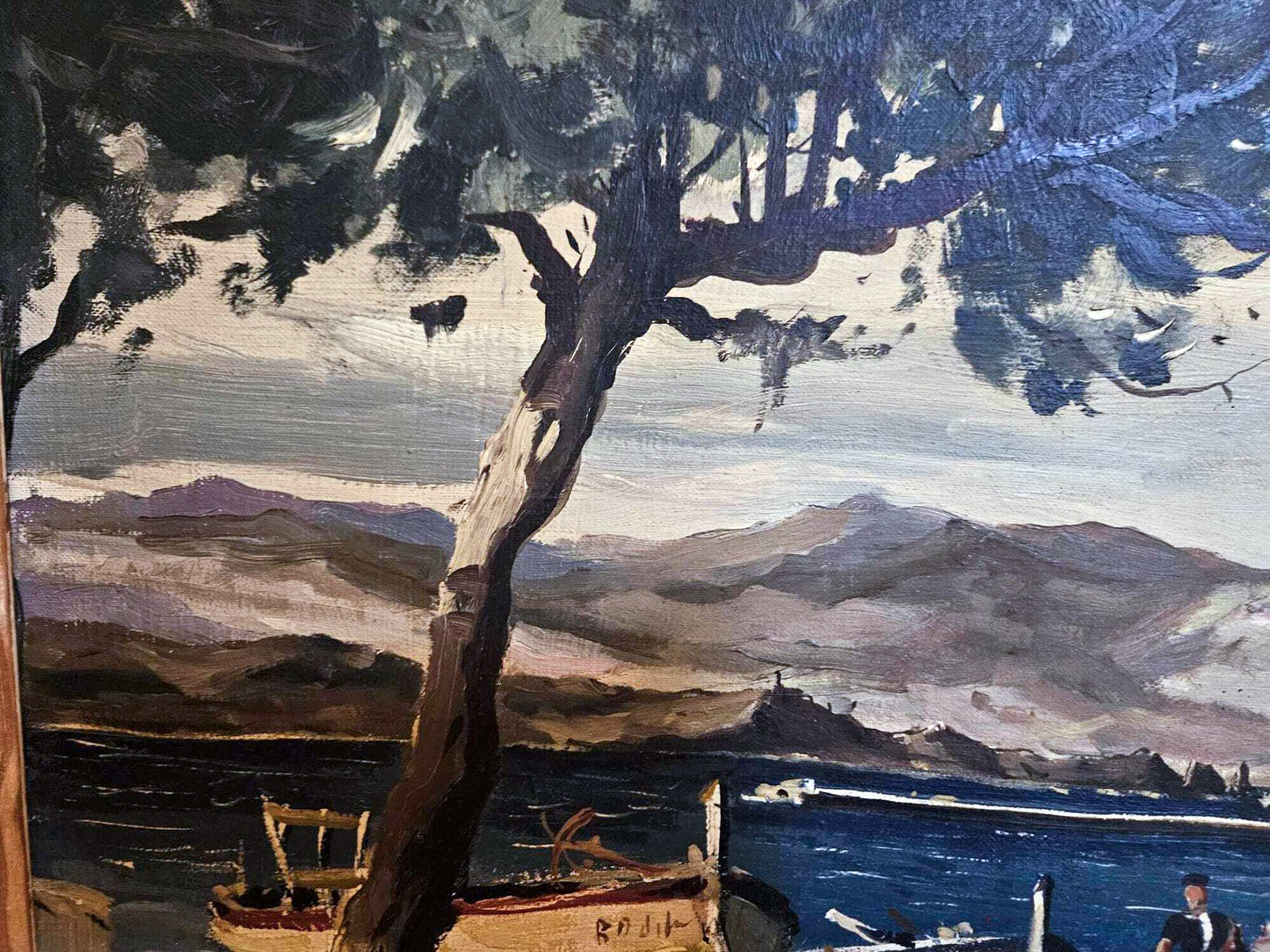 Magnifique œuvre de Joan Padern - Peintre espagnol né en 1924