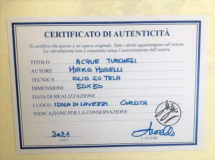 Mirko Morelli (1953 - ) Lavezzi