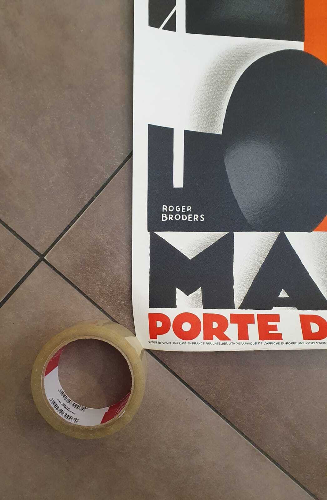 Lithographie - Roger Broders - Marseille Porte de L'Afrique du Nord  