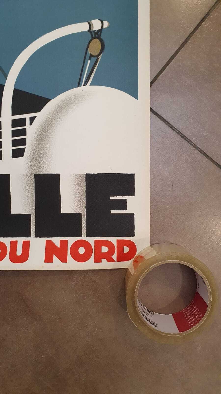 Lithographie - Roger Broders - Marseille Porte de L'Afrique du Nord  
