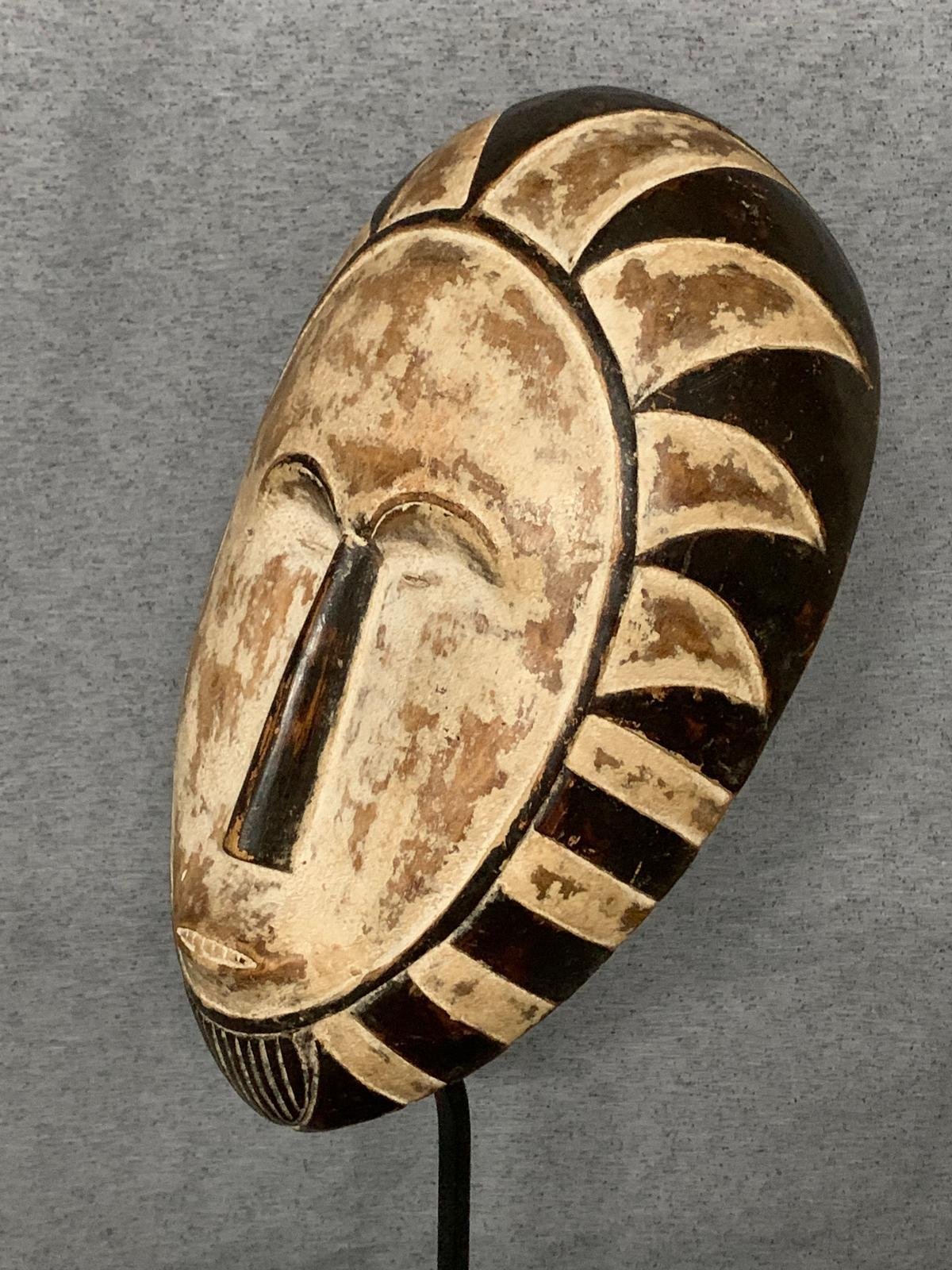 Superbe masque de danse - Fang - Gabon - 1980