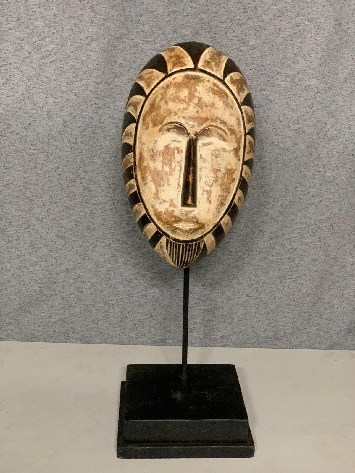 Superbe masque de danse - Fang - Gabon - 1980