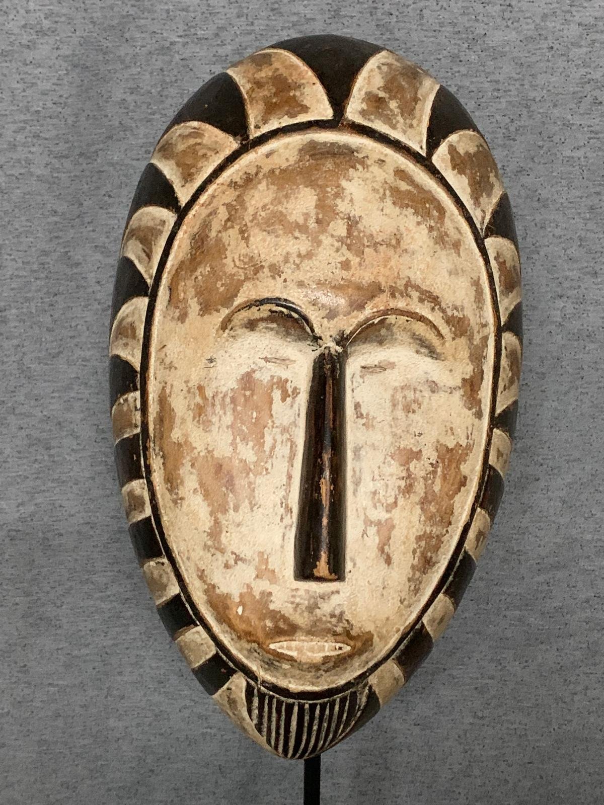 Superbe masque de danse - Fang - Gabon - 1980