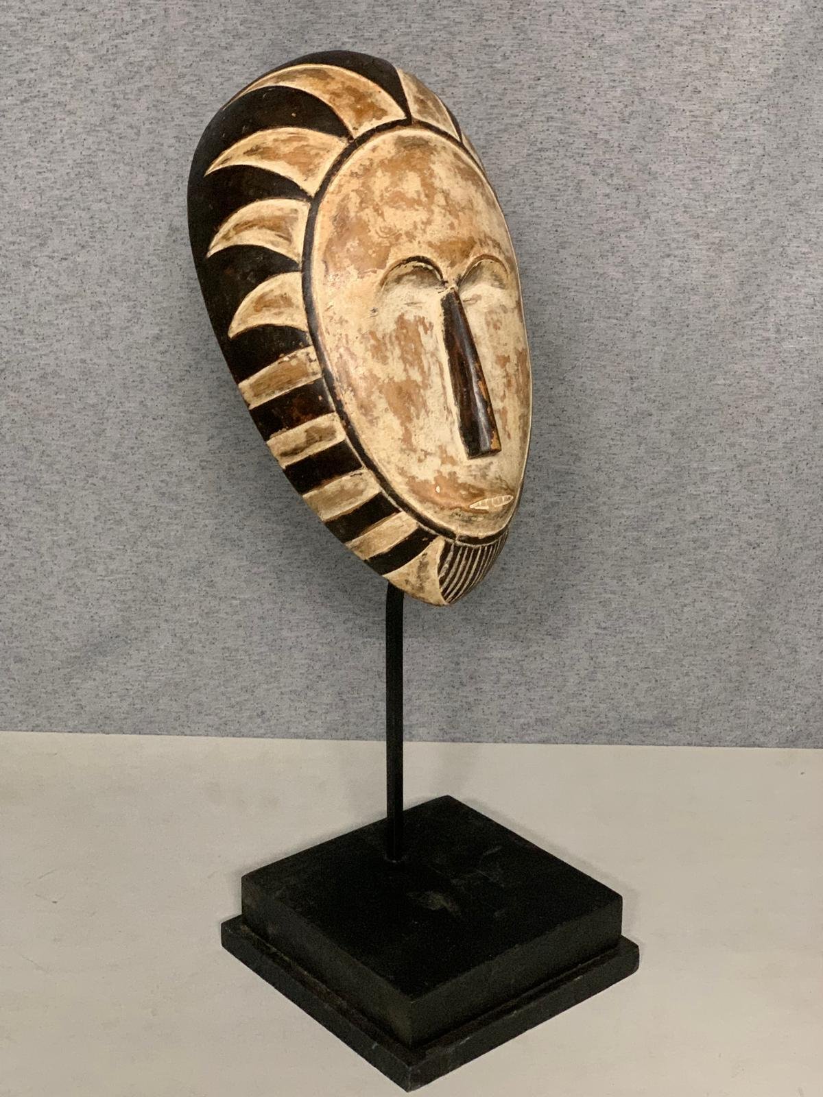 Superbe masque de danse - Fang - Gabon - 1980