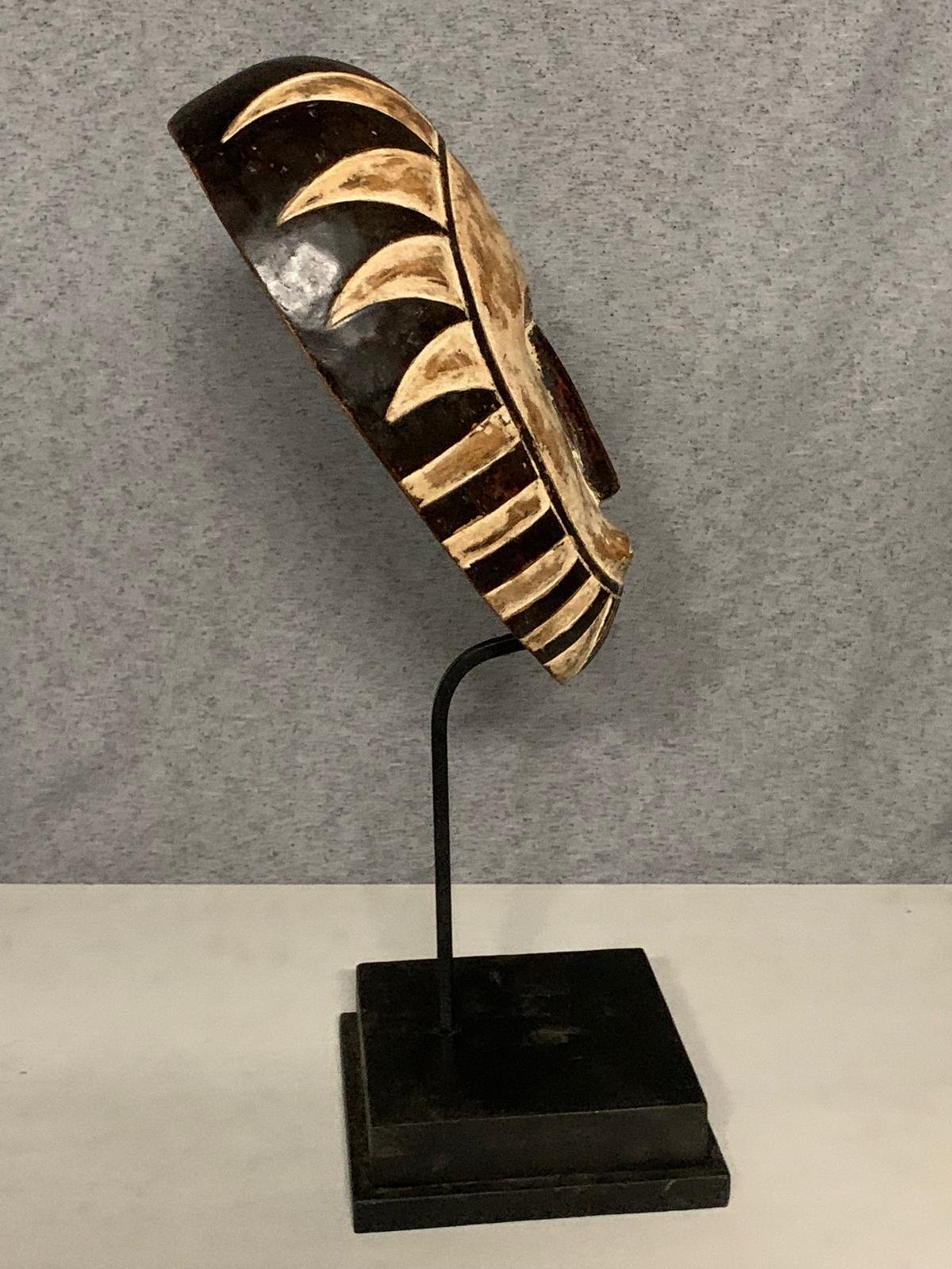 Superbe masque de danse - Fang - Gabon - 1980