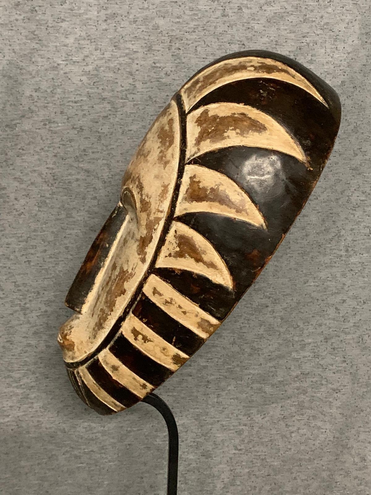 Superbe masque de danse - Fang - Gabon - 1980