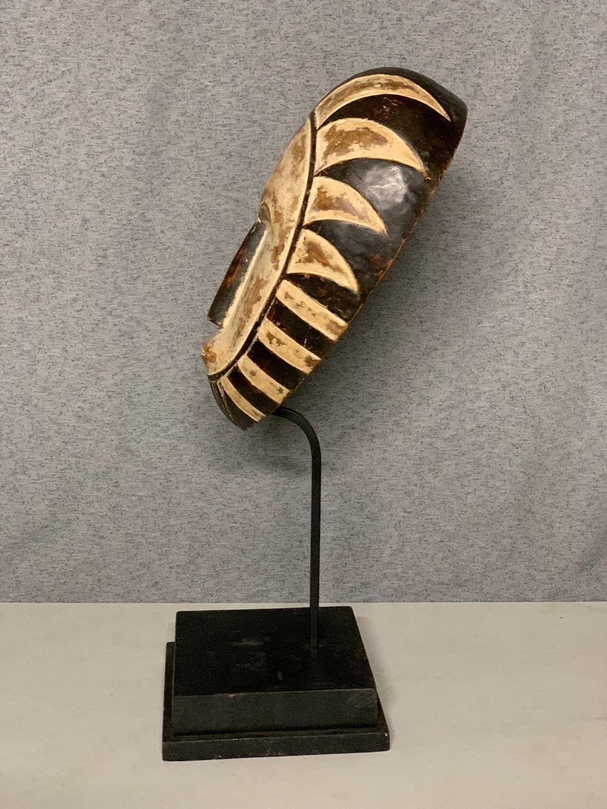 Superbe masque de danse - Fang - Gabon - 1980