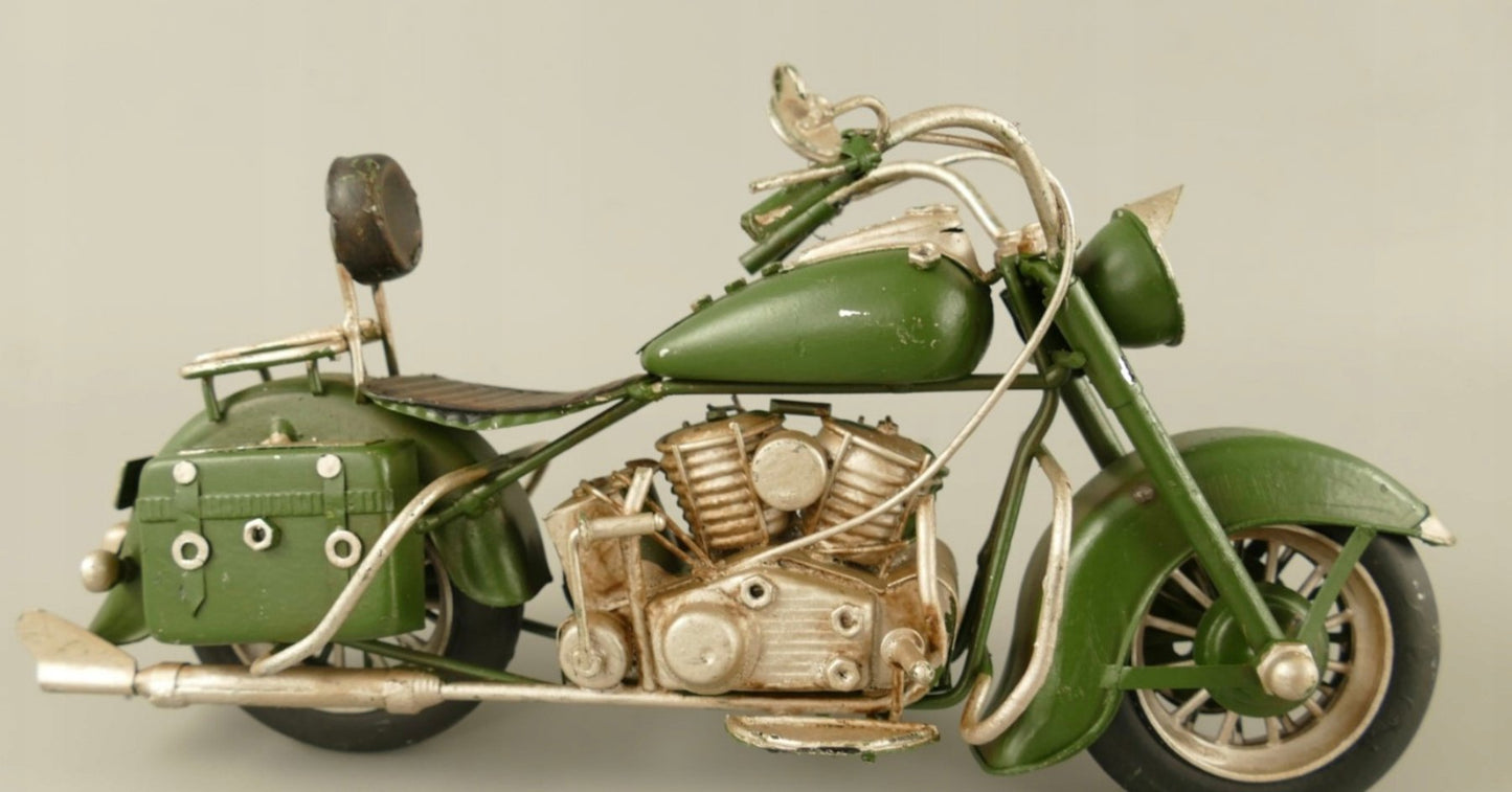 Harley Davidson - Modèle réduit Craft ! Jouet en tôle style Vintage