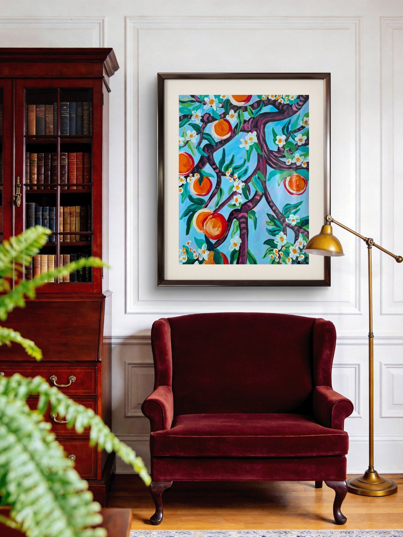 Kirsty Wain - Orange Tree XIX