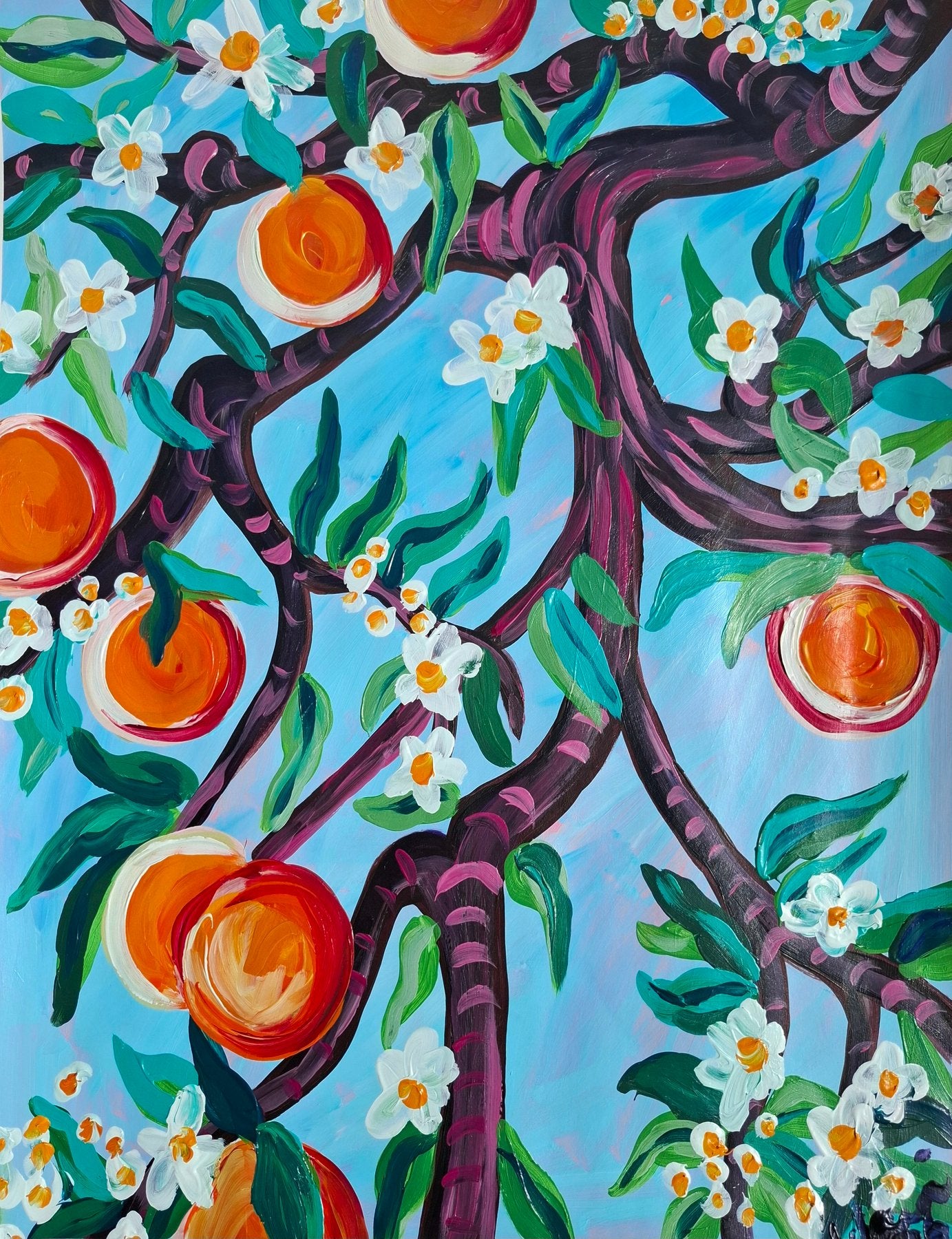 Kirsty Wain - Orange Tree XIX