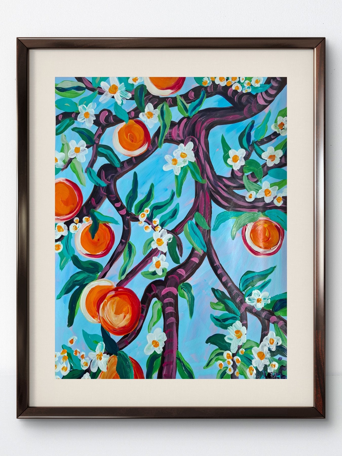 Kirsty Wain - Orange Tree XIX
