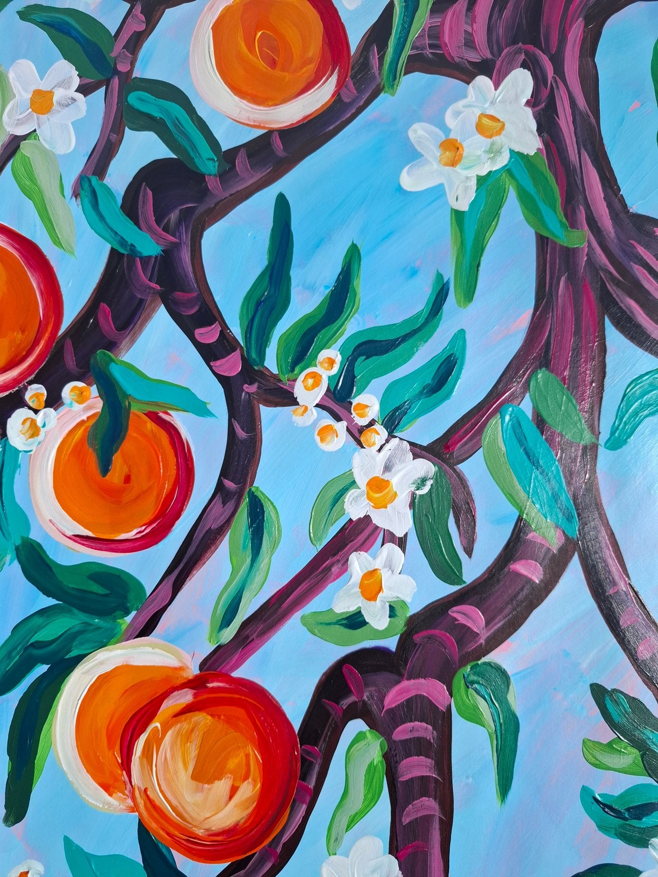 Kirsty Wain - Orange Tree XIX